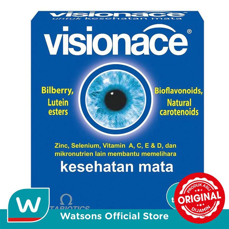 Jual Vitabiotics Visionace 30 S Indonesia Shopee Indonesia