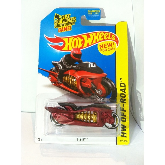 Hot Wheels. 2014 HW Off-Road Test Facility Series - 119. FlyBy. Anodized Dark Red AKTA by MATTEL 201