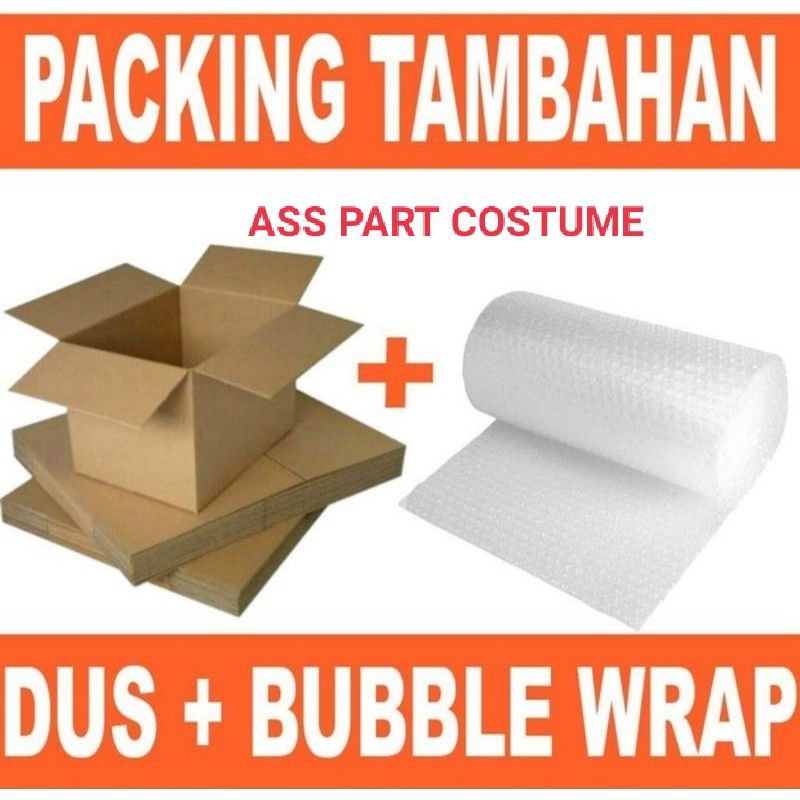

packing tambahan paket biar aman