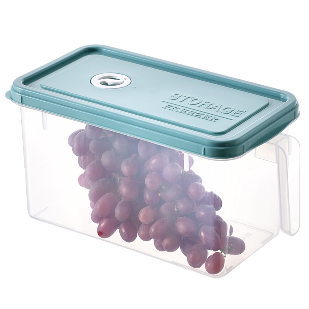 【COD Tangding】3 Colors Stackable Organize Kitchen Refrigerator Food Storage with Handle Lid