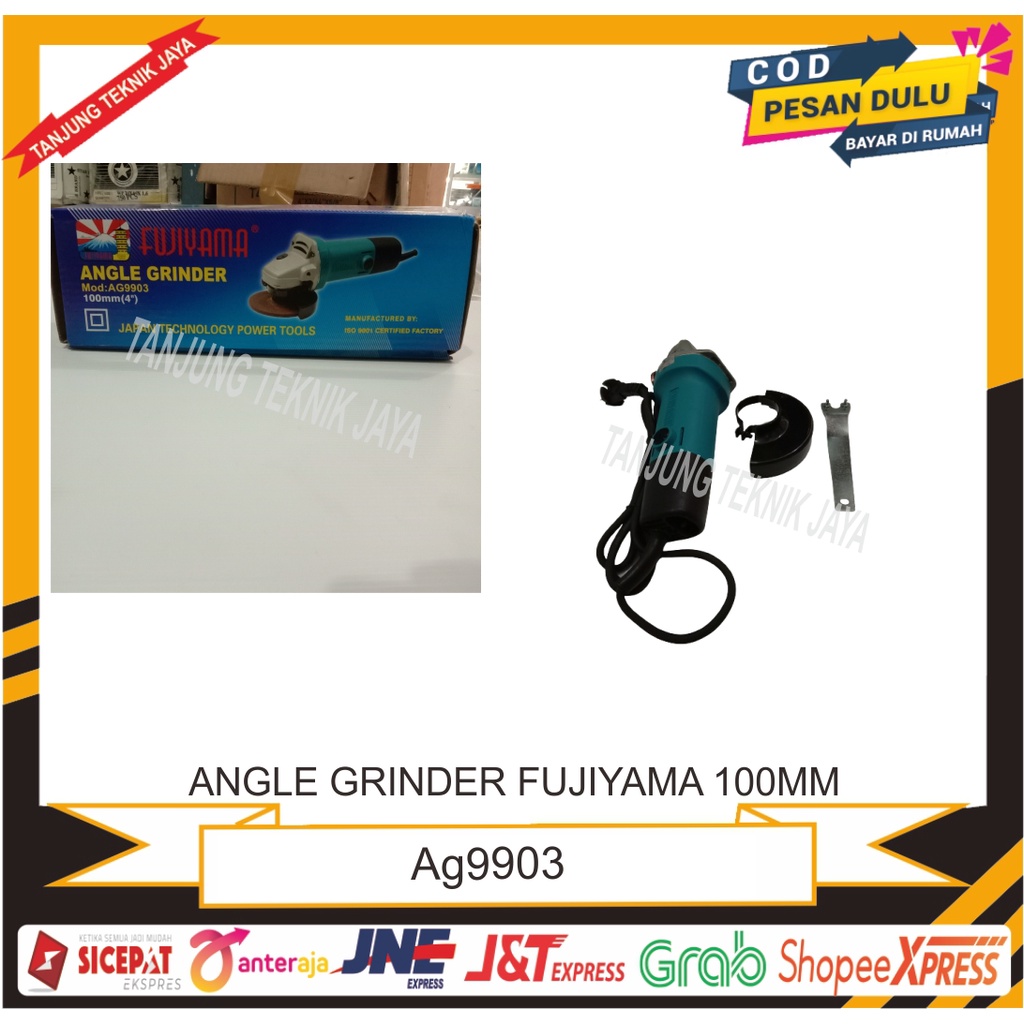 GERINDA FUJIYAMA 100MM FUJIYAMA / ANGLE GRINDER 100MM FUJIYAMA