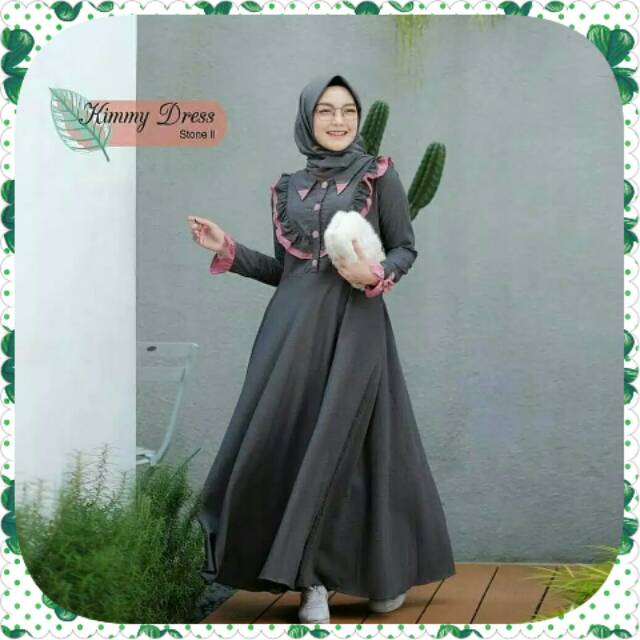 KIMMY DRESS/GAMIS/MAXY/DRESS MUSLIM