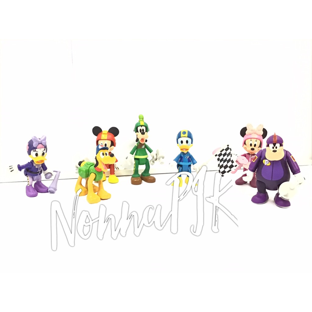 Figure Mickey And The Roadster Racers (Set 7) Minnie Donald Disney