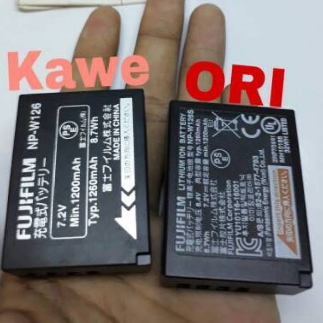 Battery ORIGINAL FUJIFILM NP-W126 - NP-W126S