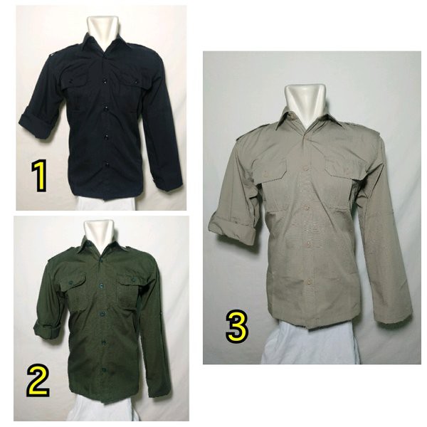 AGEN Kemeja Lapangan PDL/PDH (Pakaian Dinas Lapangan/Pakaian Dinas Harian) The North Face Quickdry