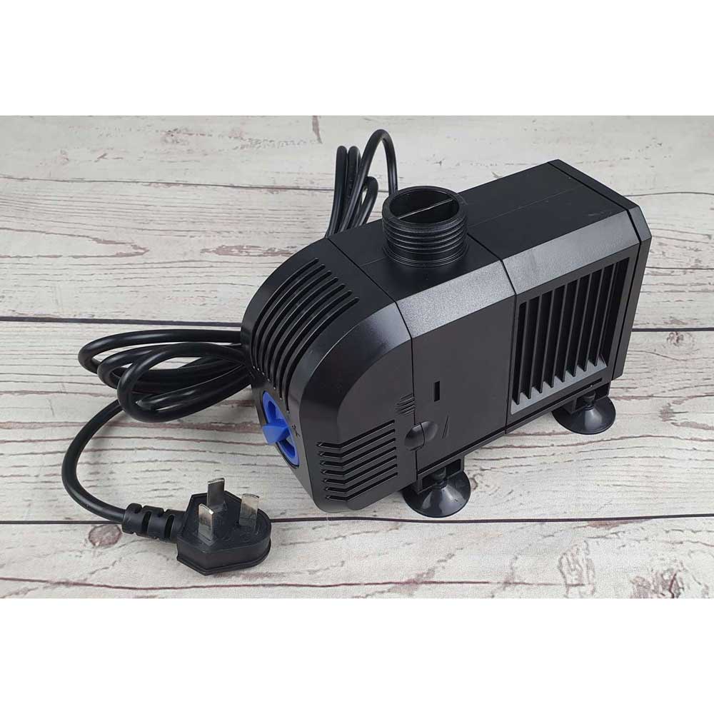 Pompa Air Aquarium Ikan Quiet Submersible Pump Fish Tank 55W - HJ-3000 - Black