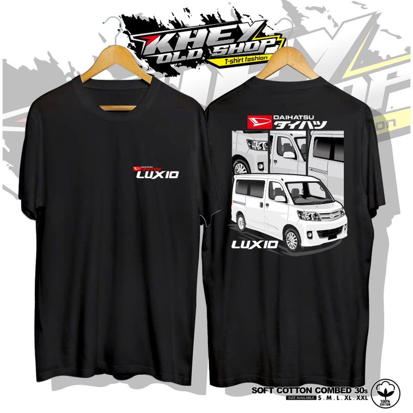 Kaos Baju Mobil DAIHATSU LUXIO Kaos Otomotif Terbaru - KHEYOLSHOP