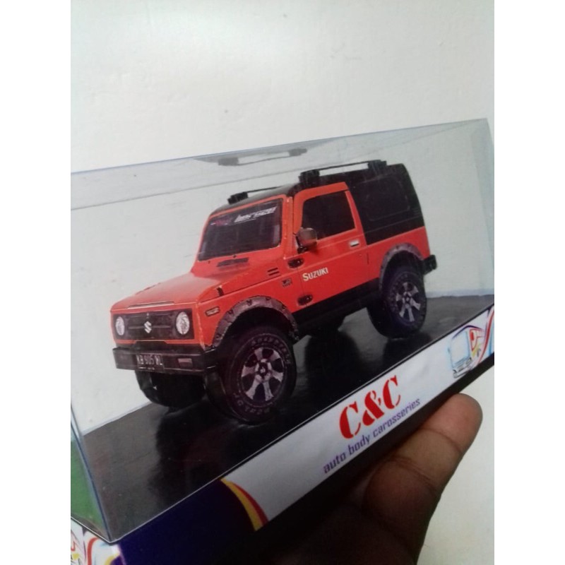 miniatur mobil Suzuki katana