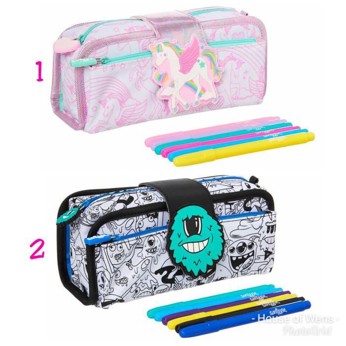 

PROMO SMIGGLE DIY LETS GO PENCIL CASE KIT - TEMPAT PENSIL SMIGGLE - MERAH MUDA GROSIR