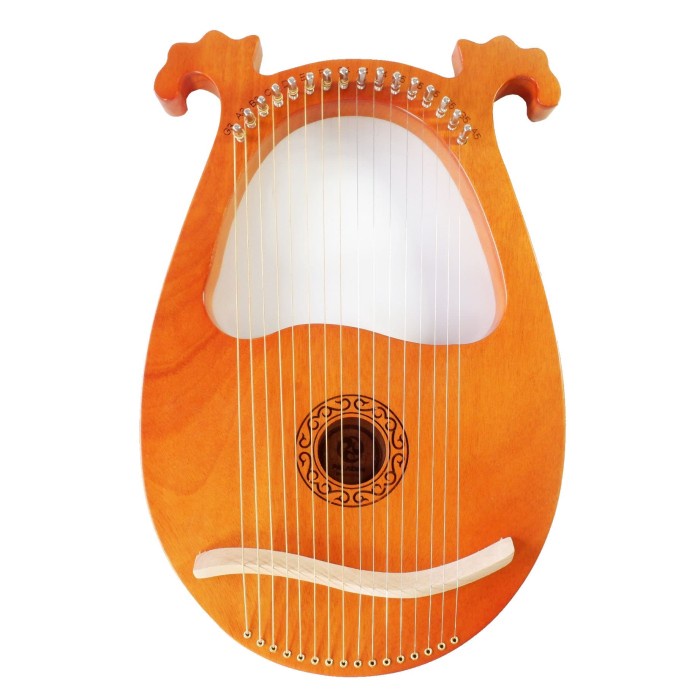 {suhadistore} Lyre Mini Harp 16 Strings Harpa Kecil LY16 Diskon