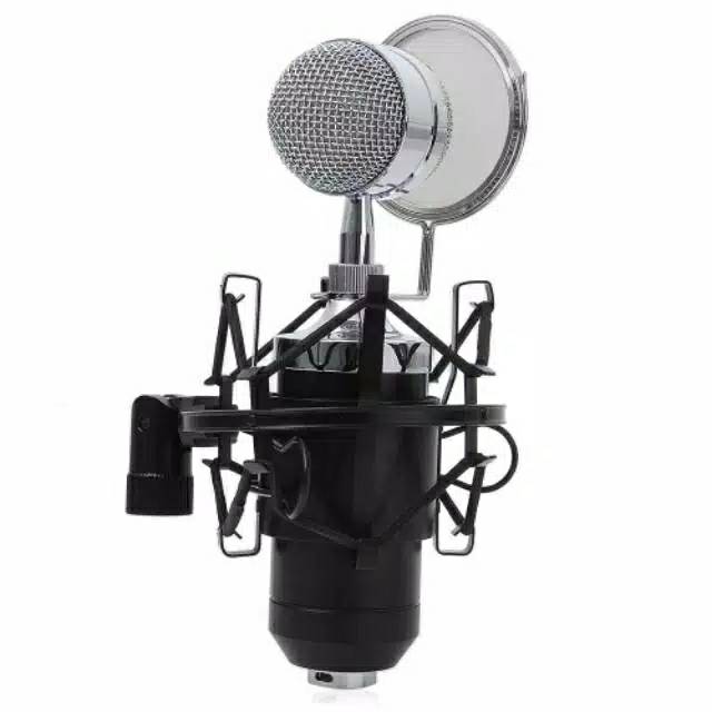 FULLSET MIC BM-8000 BONUS SPLITER SOUNDCARD V8 / PAKET KUMPLIT MICROPHONE BM-8000 / MIKROFON KOMPLIT