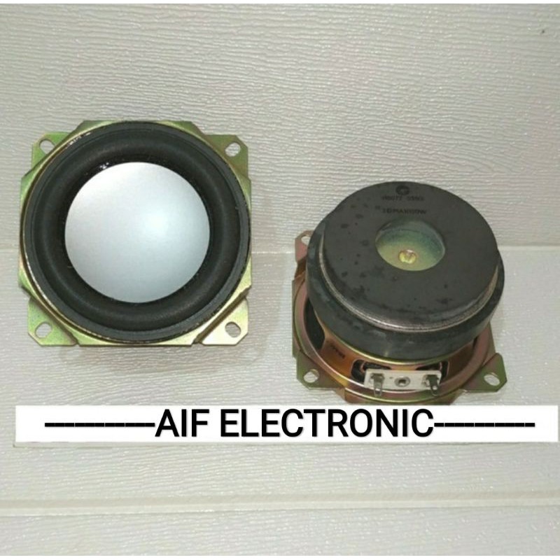 Speaker Woofer 3inch dobel magnet sepasang