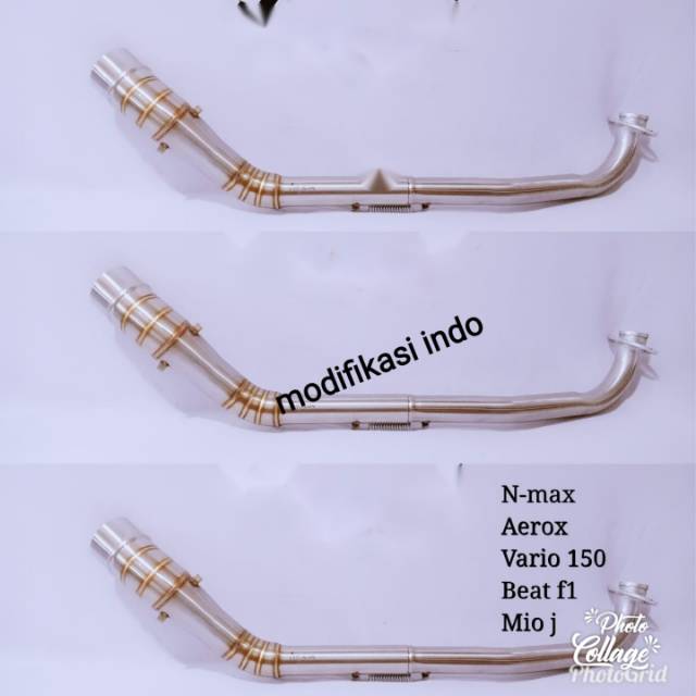 Modifikasi Leher Knalpot Nmax