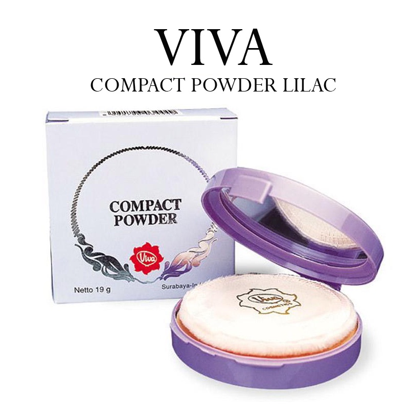 BEDAK VIVA COMPACT POWDER LILAC