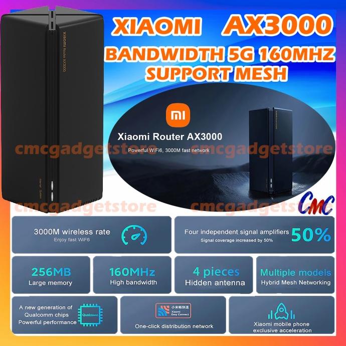 {{{{}}] Xiaomi Router AX1800 Wifi6 Mesh Support 5 Core AX 1800 Wifi 6
