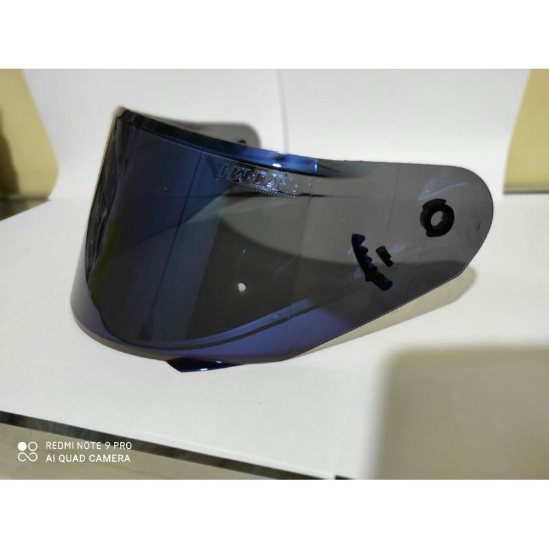 Kaca helm flat visor nhk gp1000 Iradium pnp gp tech