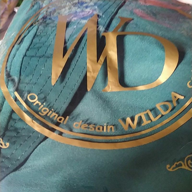 size M ZAHRA ANTEM WILLDA COLLECTION JILBAB KHIMAR KERUDUNG BERGO willda-HIJAU BOTOL
