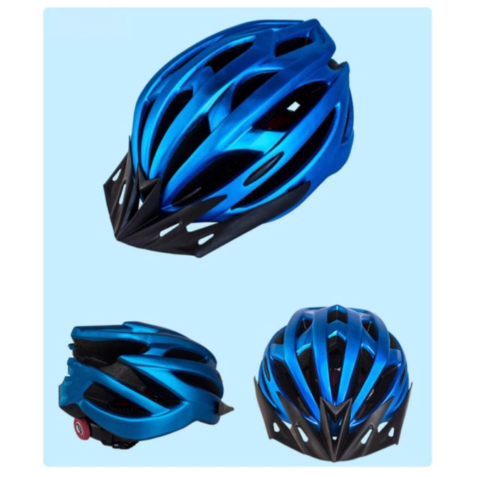 Helm sepeda BIKEBOY xct helm mountainbike lipat roadbike Medium doff