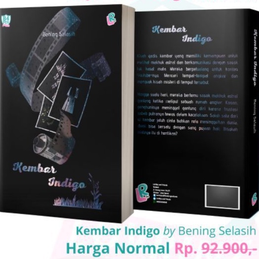 Buku Novel Kembar Indigo by Bening Selasih - Novel Original free masker organik - Penerbit LovRinz