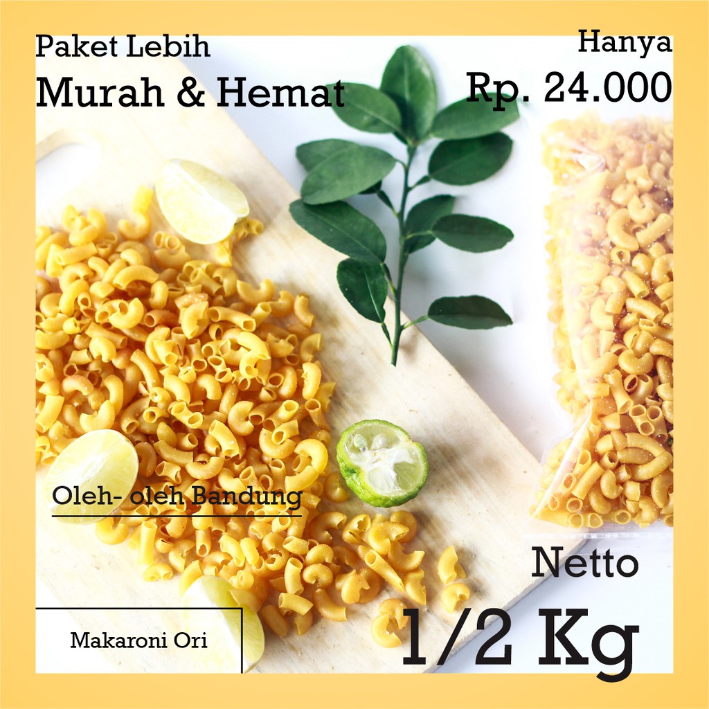 

Makanan ringan/Makaroni/500Gr/cemilan/snack/murah/oleh oleh/cemilan kiloan/cemilan sehat/snack sehat