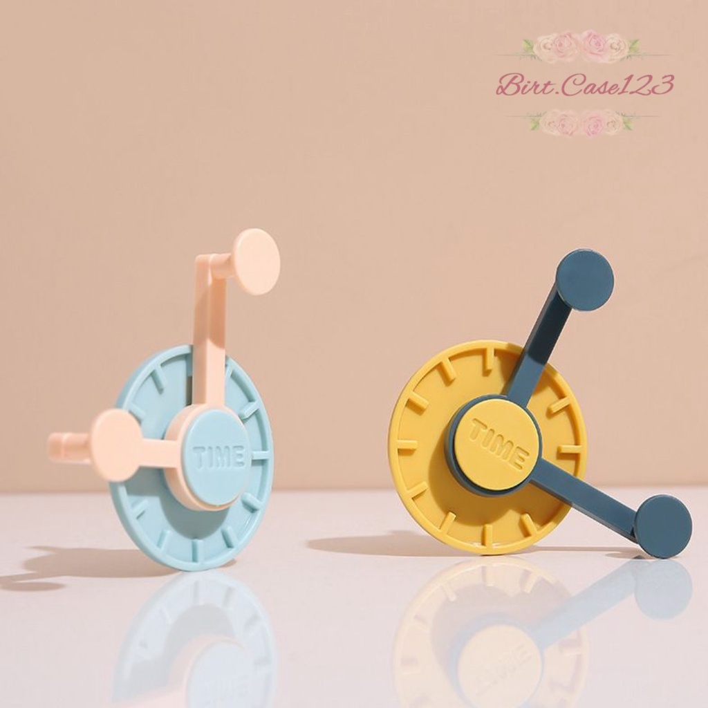 RT104 GANTUNGAN HANGER HOOK KUNCI TEMPEL 2 KAIT BENTUK JAM 2 WARNA ROTASI 360° BC6270