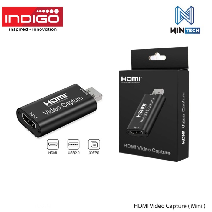 Mini Video Card Capture HDMI Support 4K Input USB / HDMI CAPTURE MINI