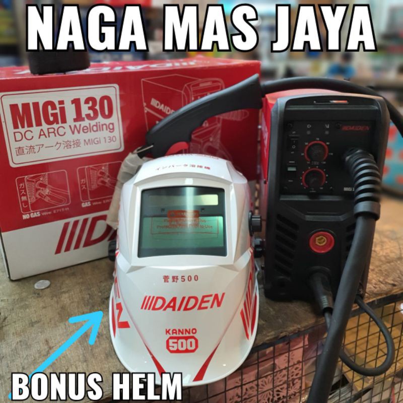 PROMO SALE MESIN LAS DAIDEN MIGi 130 MESIN LAS CO DAIDEN MIG 130 TRAVO LAS INVERTER LAS CO2 MIGi 130