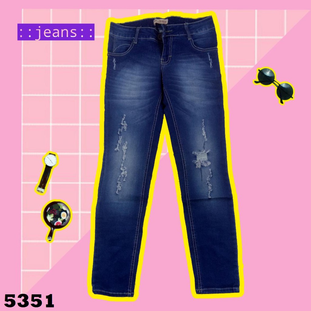 SALE  MIKAOS CELANA JEANS 5351 STOK TERBATAS