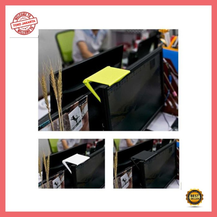 BAROKAH GAMIS rak mini design pajangan monitor laptop pc layar komputer portable