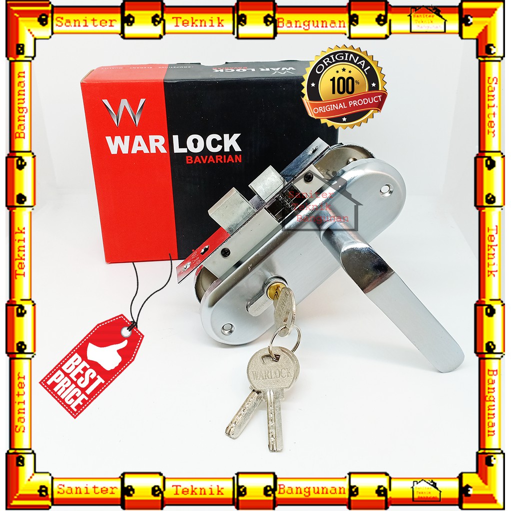 KUNCI PINTU WARLOCK KECIL S5-HANDLE PINTU-PEGANGAN PINTU-HANDLE DOOR