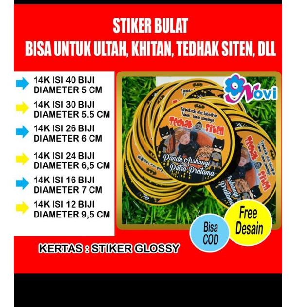 

(G7E8) STIKER ULANG TAHUN BENTUK BULAT SUDAH DIPOTONG RAPI SERBA 14RB //Harga@promo