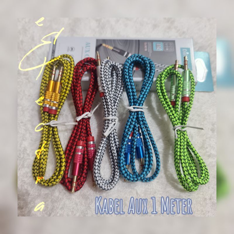 Kabel Aux 1 meter By Diinami Premium Produk