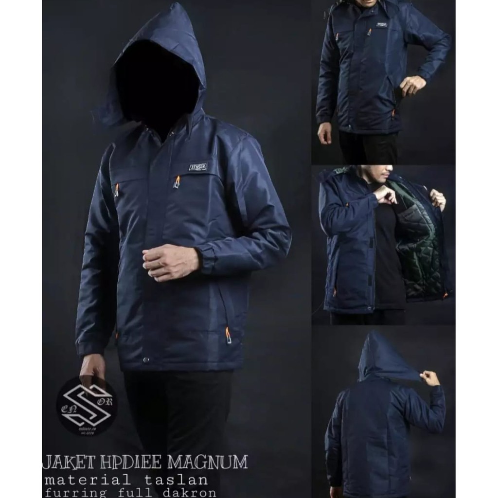 Sensor Jaket Hoodie Magnum / Jaket Parasut / Jaket Hoodie / Jaket Waterproof / Jaket Gunung