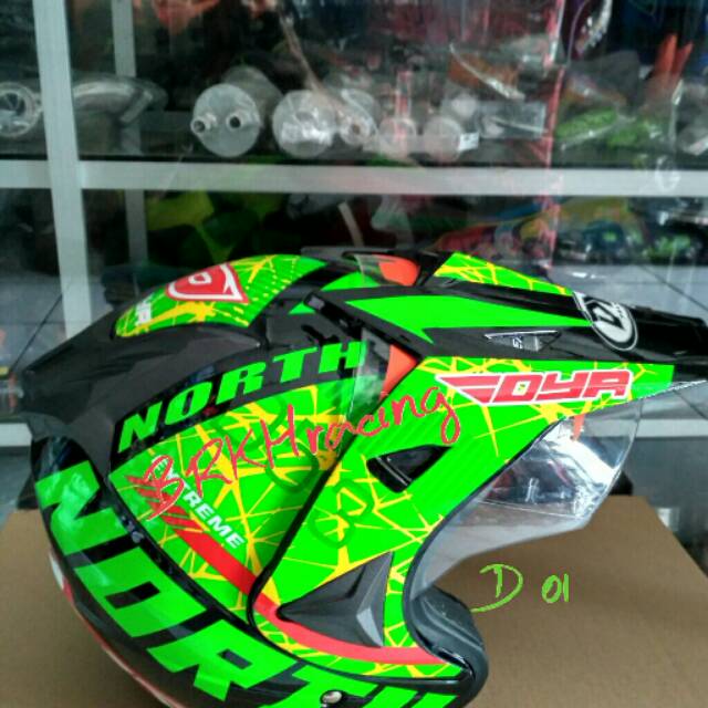 Helm DYR semi cross D01