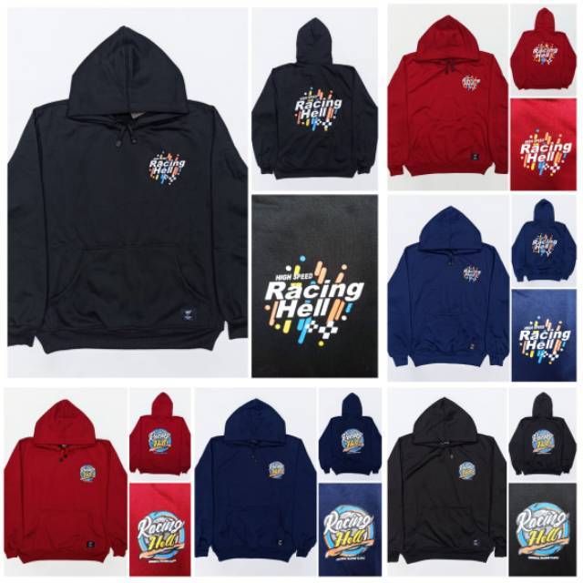 (Ready) Jaket Racertees//Hoodie Salur Racertees