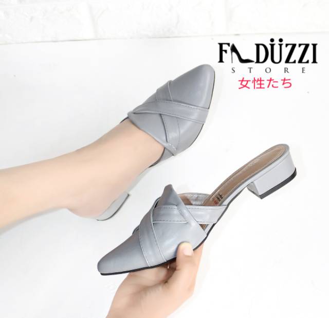 Faduzzi Sepatu Wanita Mules 3 Cm SAHILLA