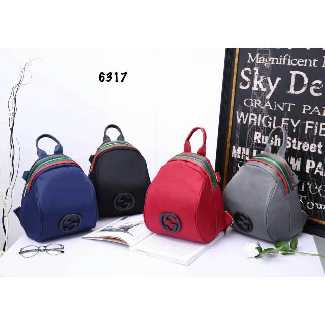 Tas Ransel Wanita/an/Tas Ransel Gucci Backpack import