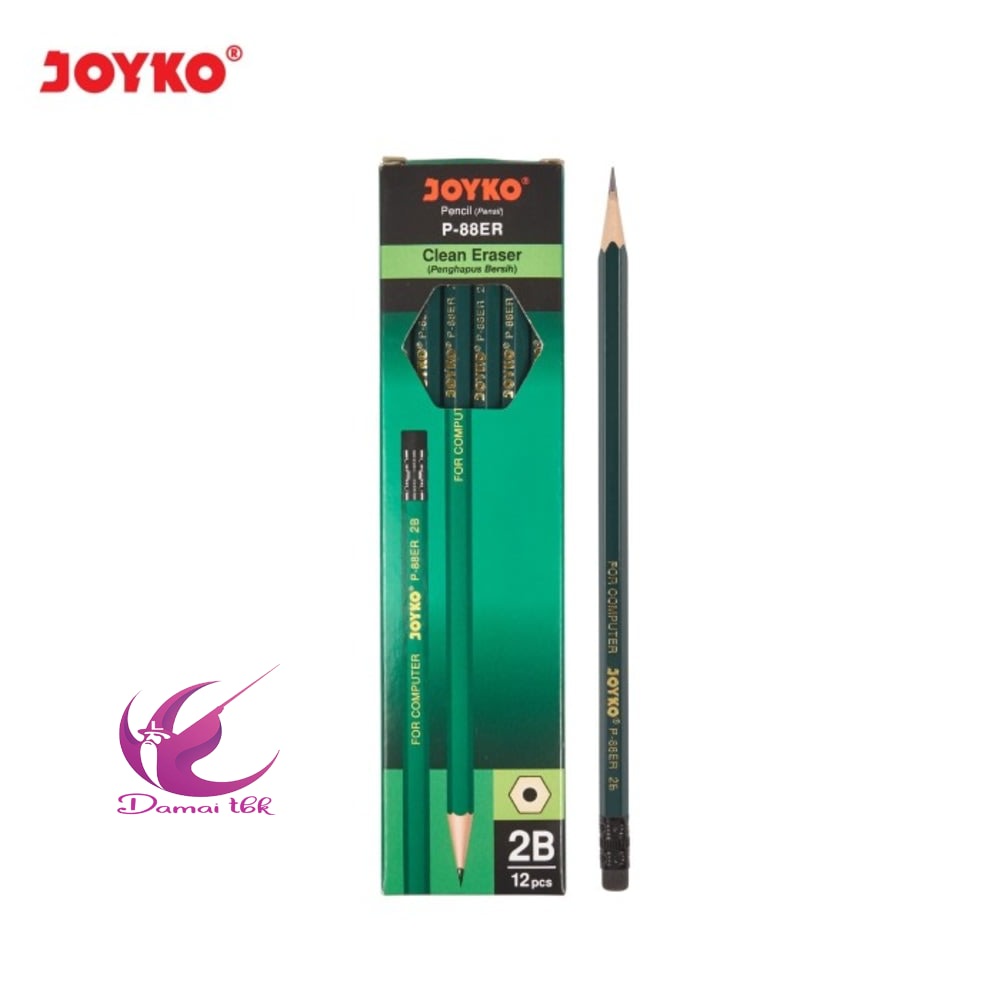

Pencil Pensil Joyko P-88ER 2B 1 BOX 12 PCS