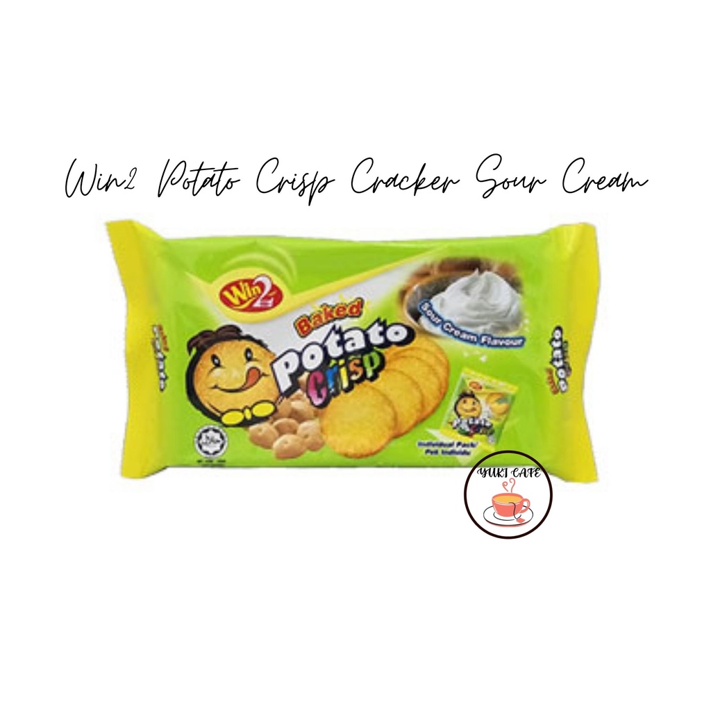 

KERIPIK - WIN2 POTATO CRISP CRACKER SOUR CREAM