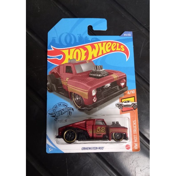 hotwheels ERIKENSTEIN ROD merah marron HW HOT TRUCKS