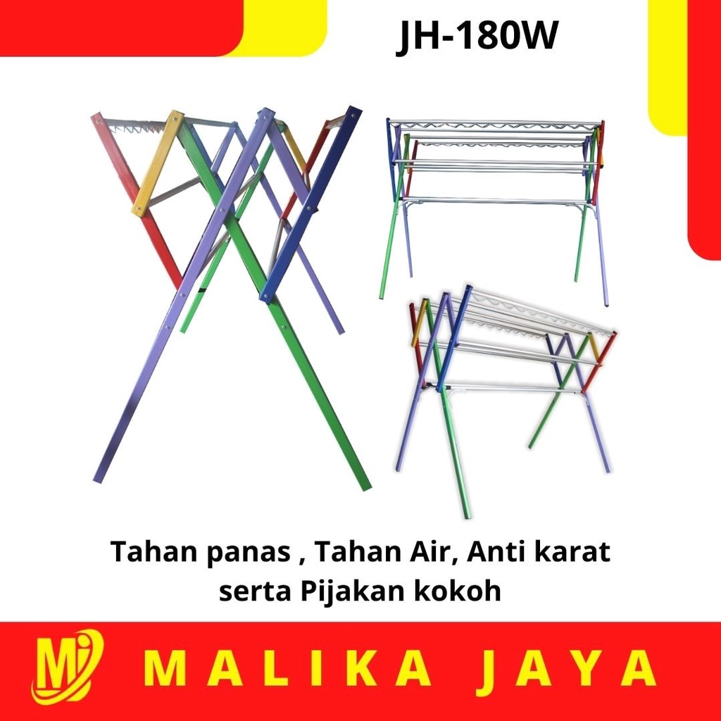 JEMURAN BAJU 180 Cm Merk MASTAH Aluminium Warna
