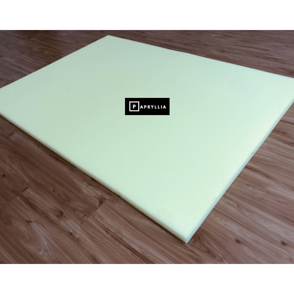 Krucils Store - Busa Lembaran 100x150cm Tebal 2cm Busa Kasur Karpet Density 14 Tebal 2cm