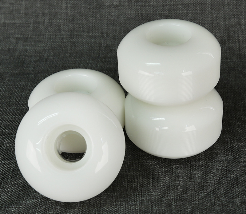 52*32mm 99A Roda skateboard Roda Empat Roda skateboard Roda PU Roda Jalan Jalan Menyikat double rocker action wheel