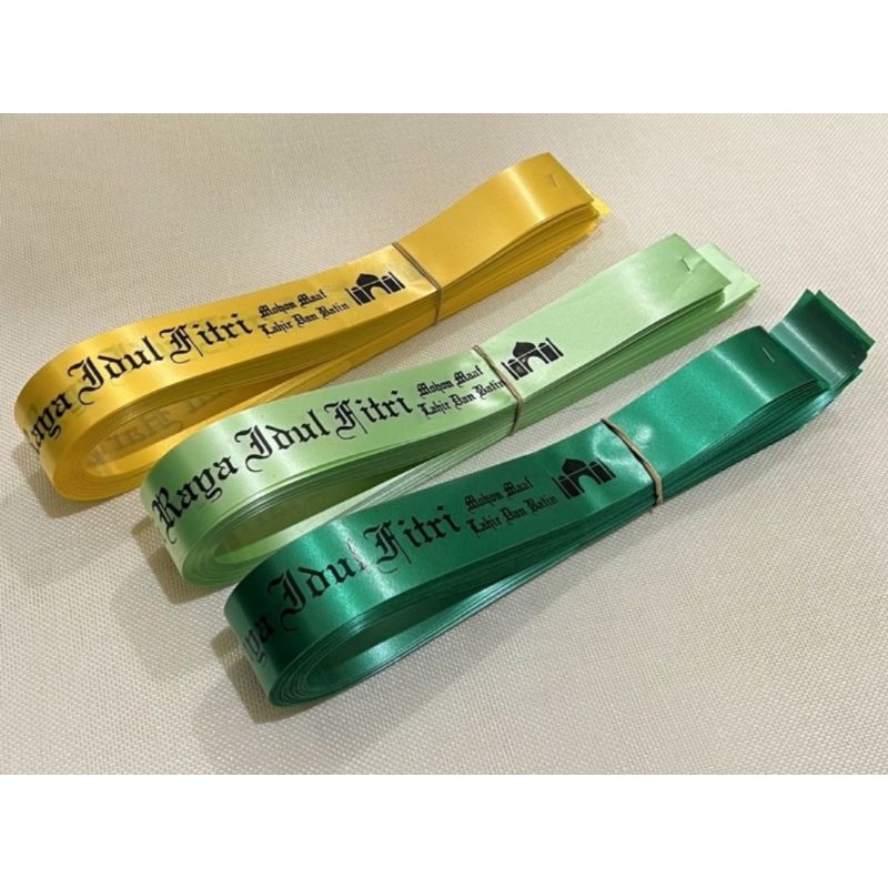 

Pita Jepang Lebaran 4 cm / Pita Hiasan Parcel / Pita Lebaran / Pita Idul Fitri