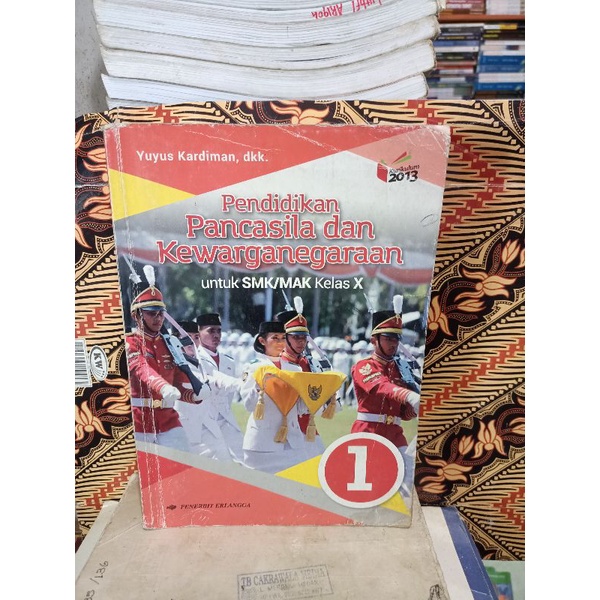 buku PPKn kelas 10 SMK Erlangga