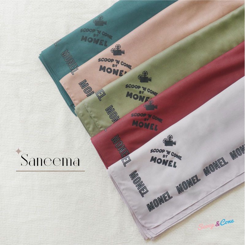 HIJAB SCOOP&CONE || Saneema Scarf