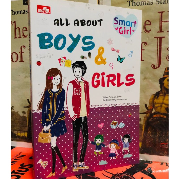 komik smart girl. all about boys and girls.