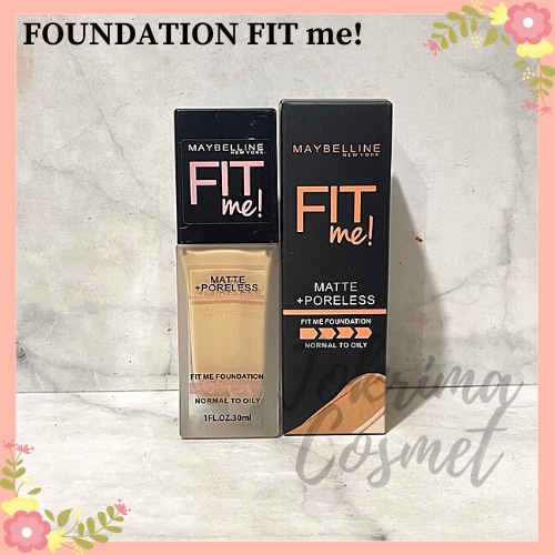 Foundation Maybelline Fitme | Superstay | Dream Satin  / TOKRIMACOSMET