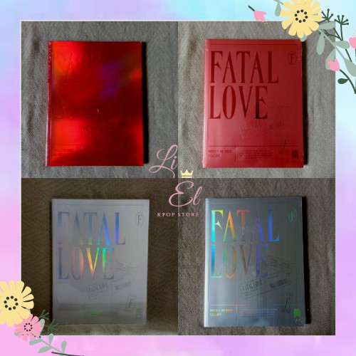 [All Ver.] Sealed +bene Withdrama Monsta X Album - Fatal Love +Poster Fantasia X / Fatal Love