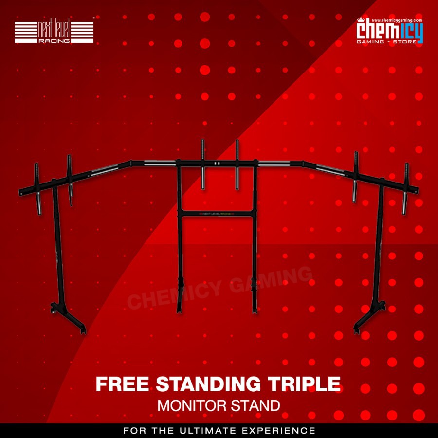 Next Level Racing Free Standing Triple Monitor Stand